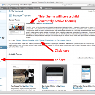 One-Click Child Theme