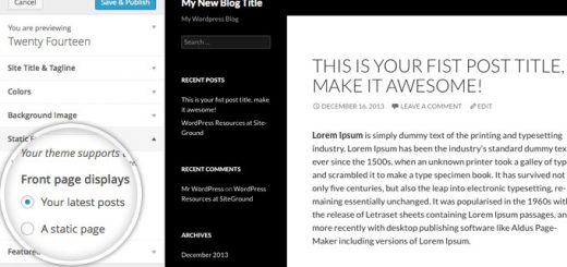 WordPress Editable Theme Content Tutorial