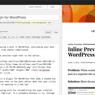 Inline Preview Inline Preview